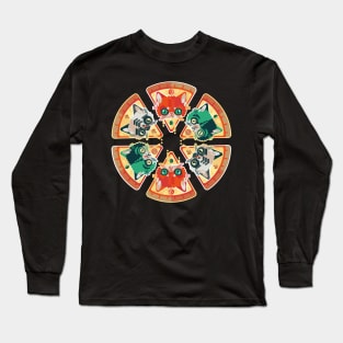 Pizza Cat Long Sleeve T-Shirt